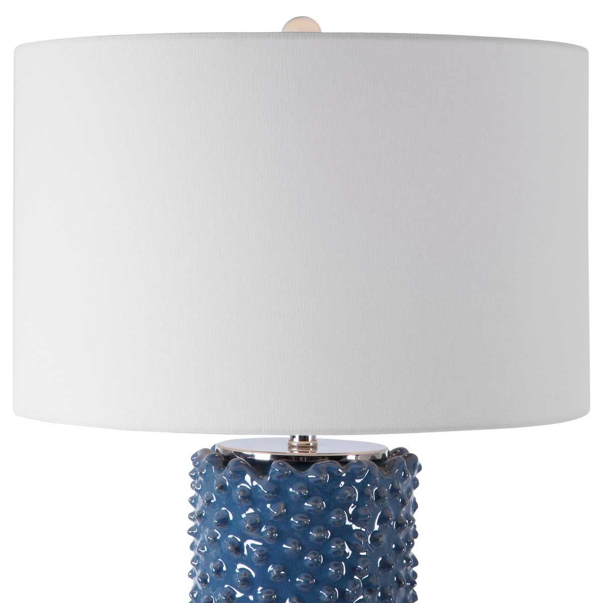 Ciji Table Lamp, Blue – Lamps by Uttermost | Sutter & Vale