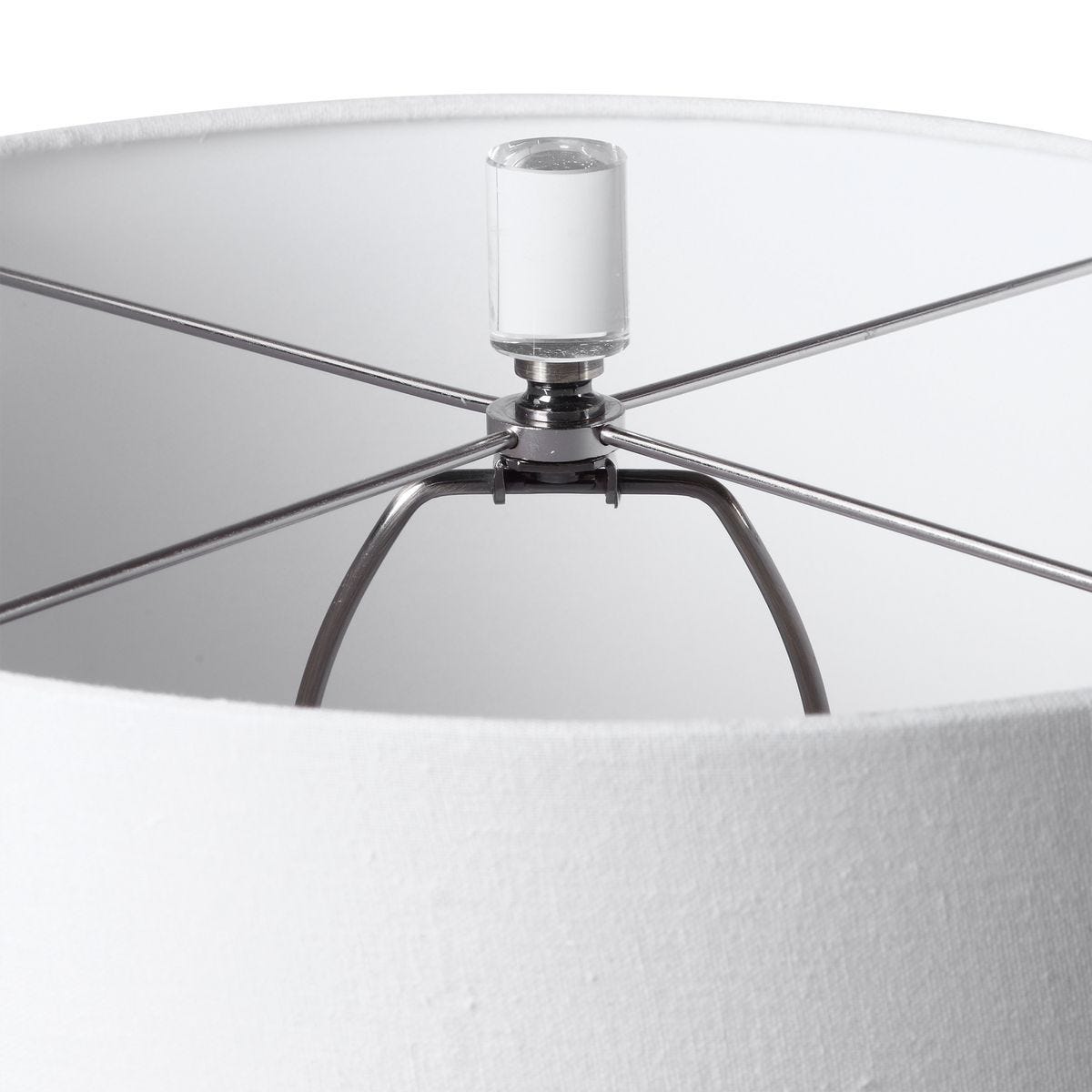 Sinclair Table Lamp, White – Lamps by Uttermost | Sutter & Vale