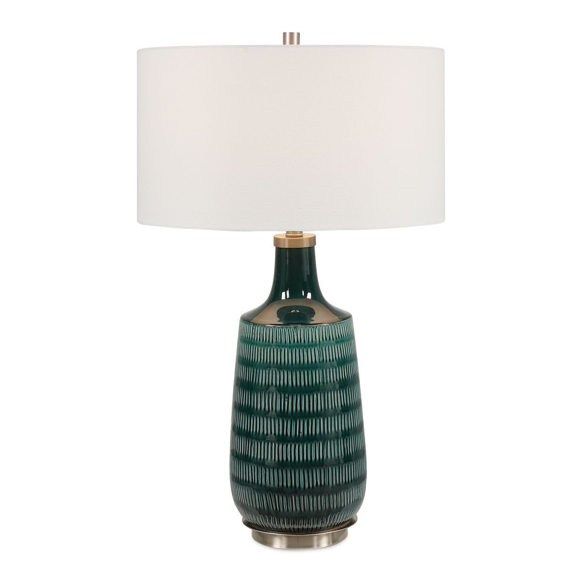 Scouts Table Lamp, Teal – Lamps by Uttermost | Sutter & Vale