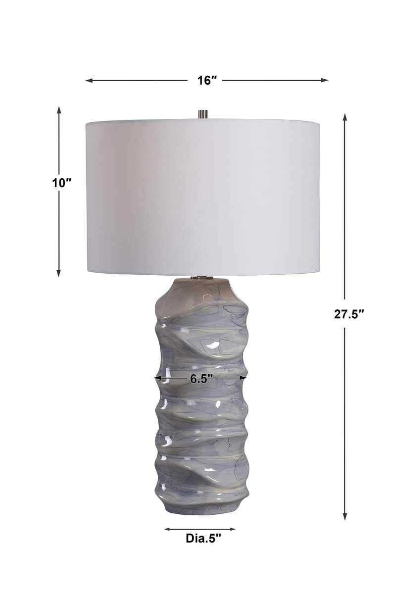Waves Table Lamp – Lamps by Uttermost | Sutter & Vale