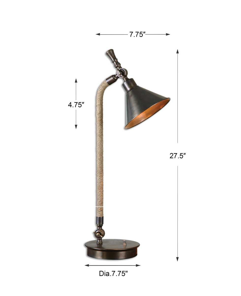 Duvall Desk Lamp – Lamps by Uttermost | Sutter & Vale