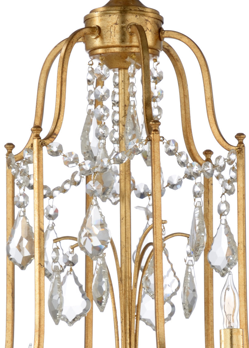 Buckhead Small Chandelier - Gold