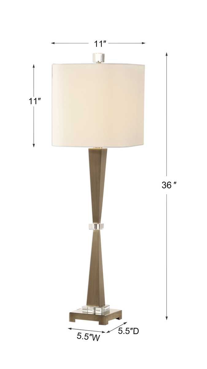 Niccolai Buffet Lamp – Lamps by Uttermost | Sutter & Vale