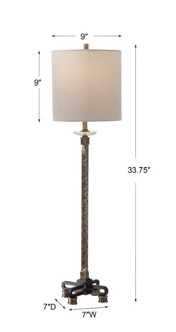 Parnell Buffet Lamp – Lamps by Uttermost | Sutter & Vale