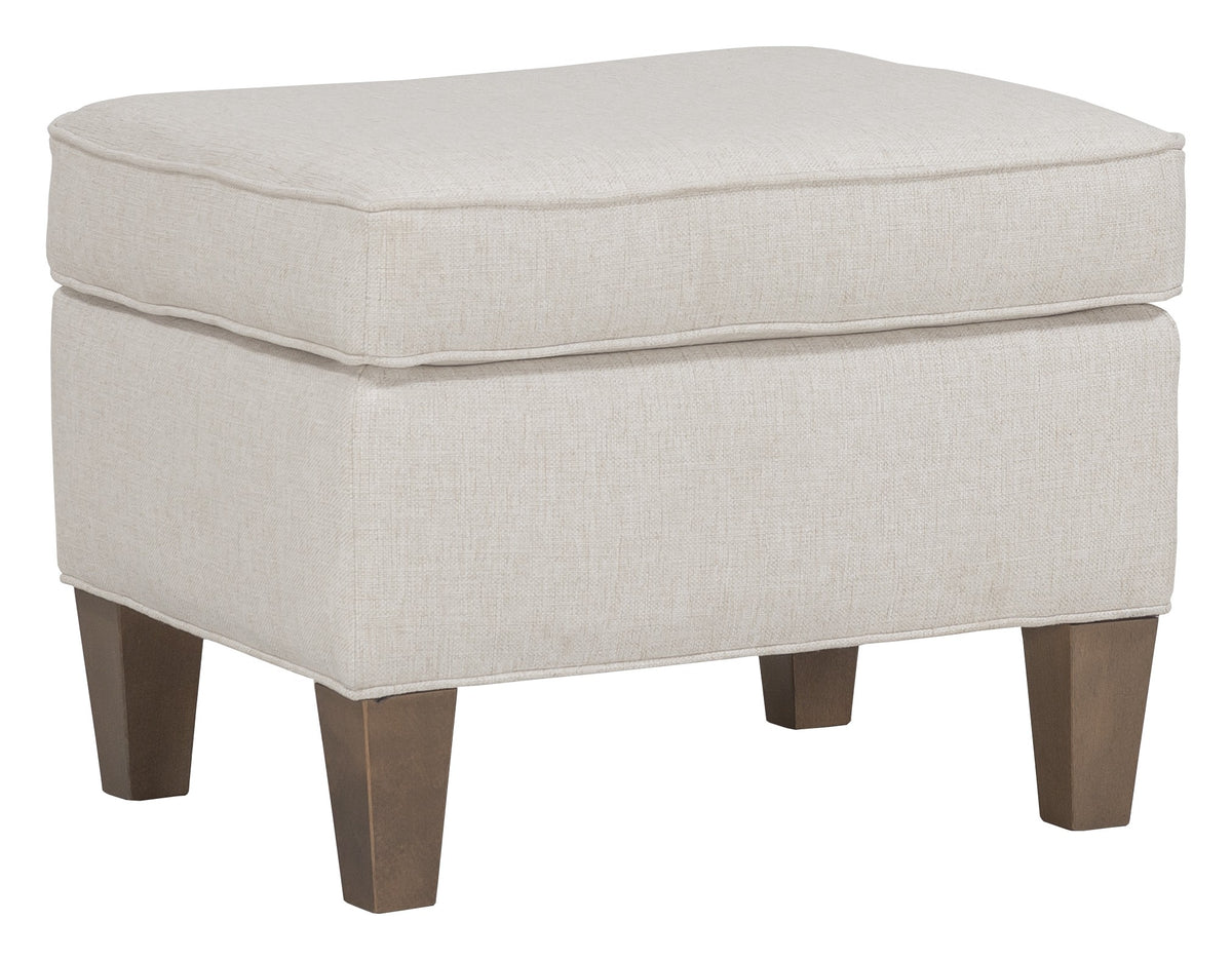 Ottoman with Tapered Leg (2974-20) - Fairfield Chair