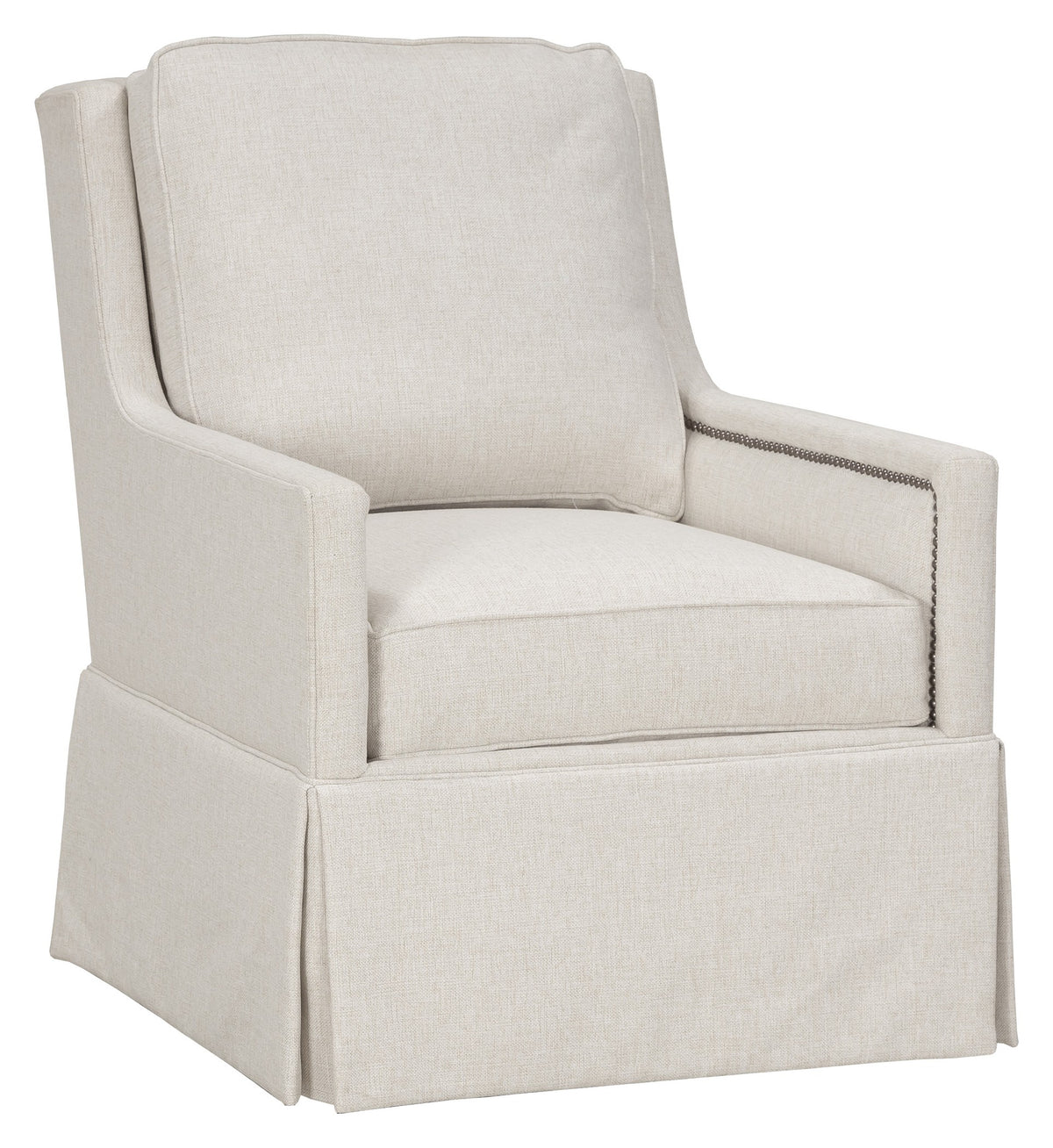 Skirted Swivel Glider (2975-32) - Fairfield Chair