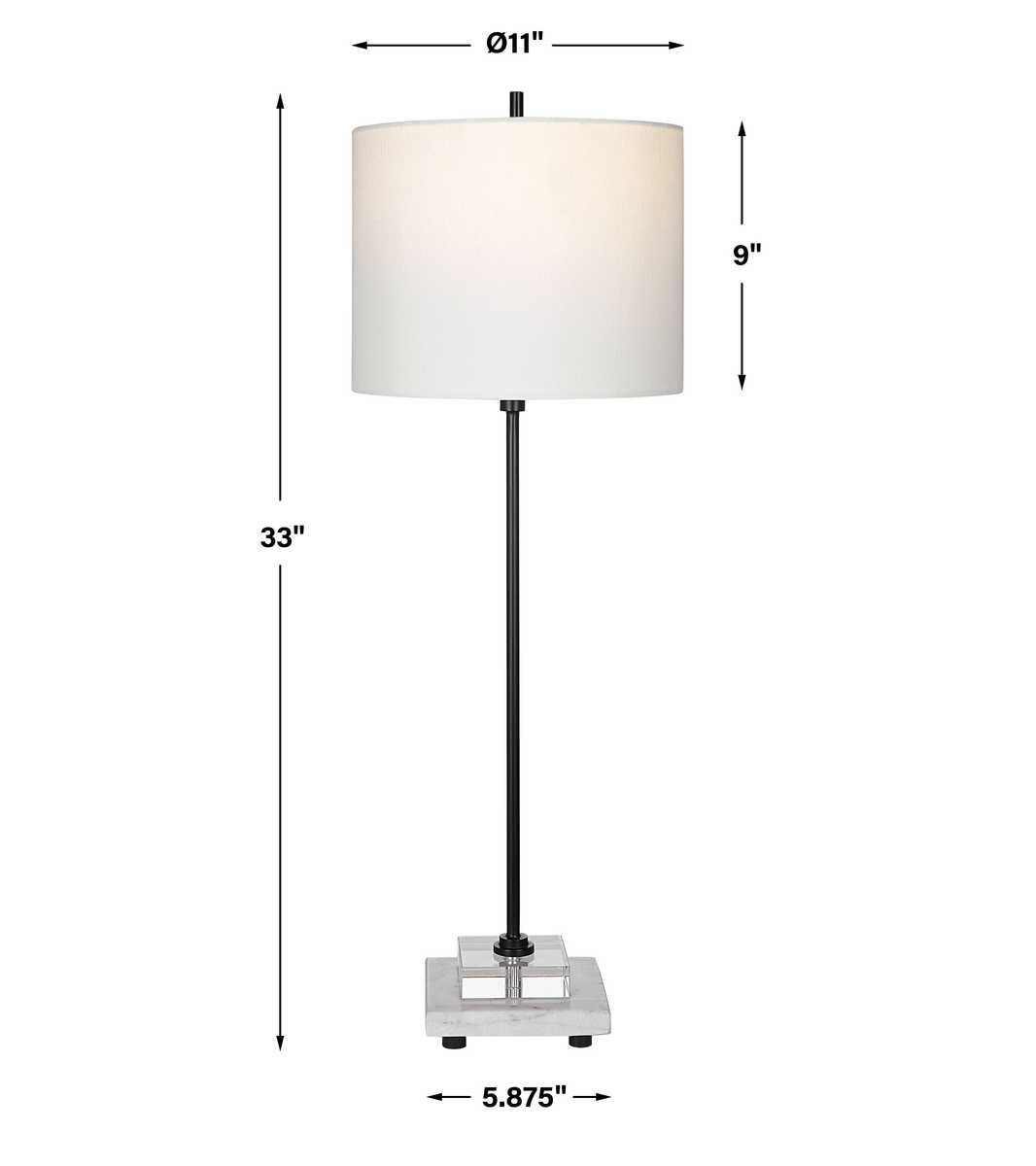 Ciara Buffet Lamp – Lamps by Uttermost | Sutter & Vale