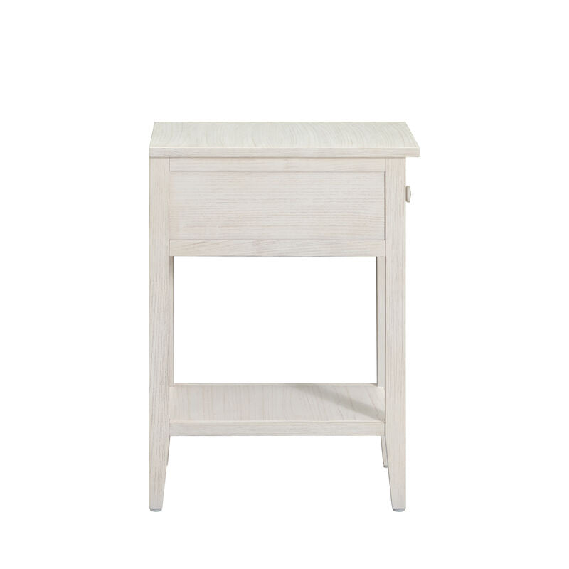 Grand Bermuda Nightstand - Whitewash