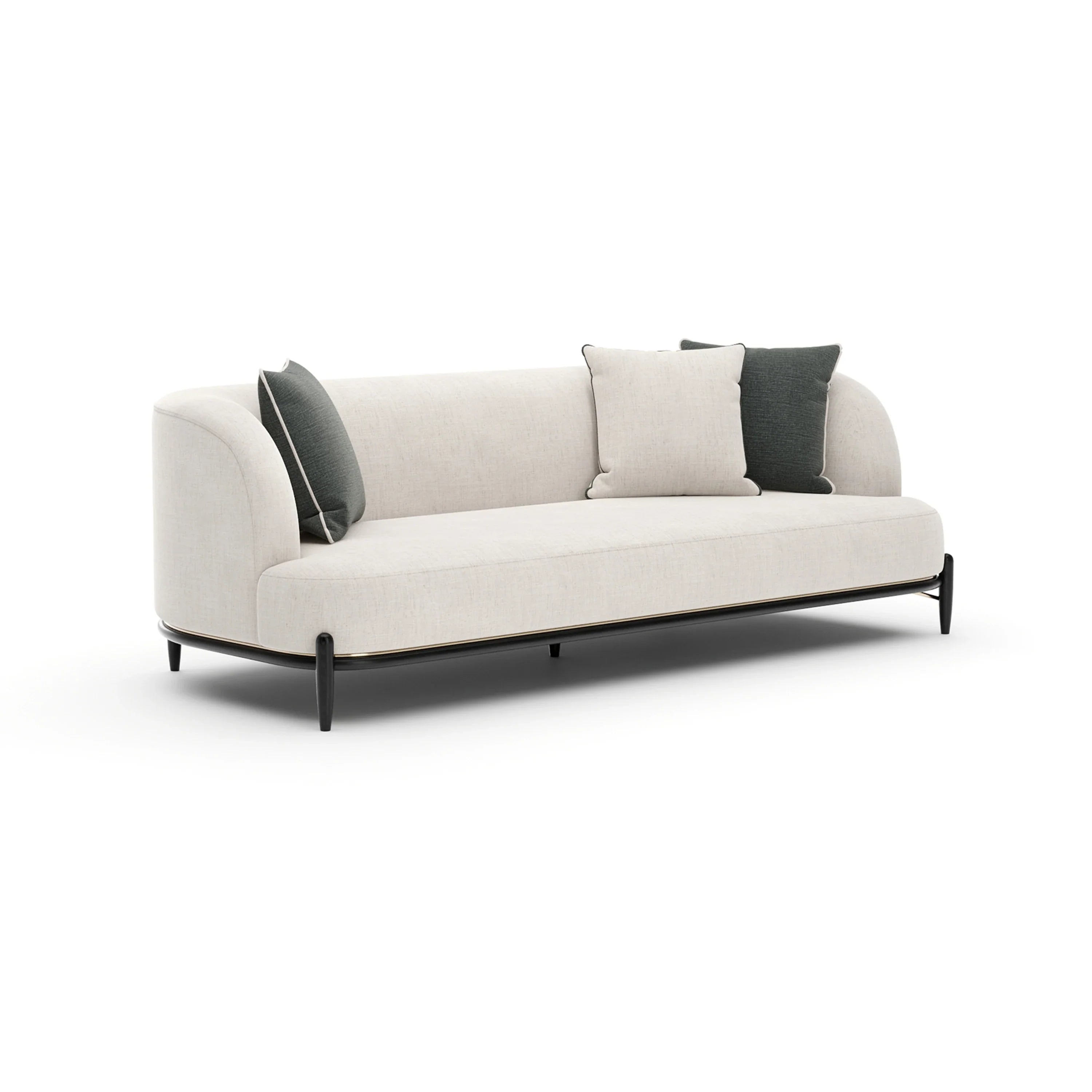 Madera Sofa - Oatmeal – Sofas & Loveseats by Caracole | Sutter & Vale