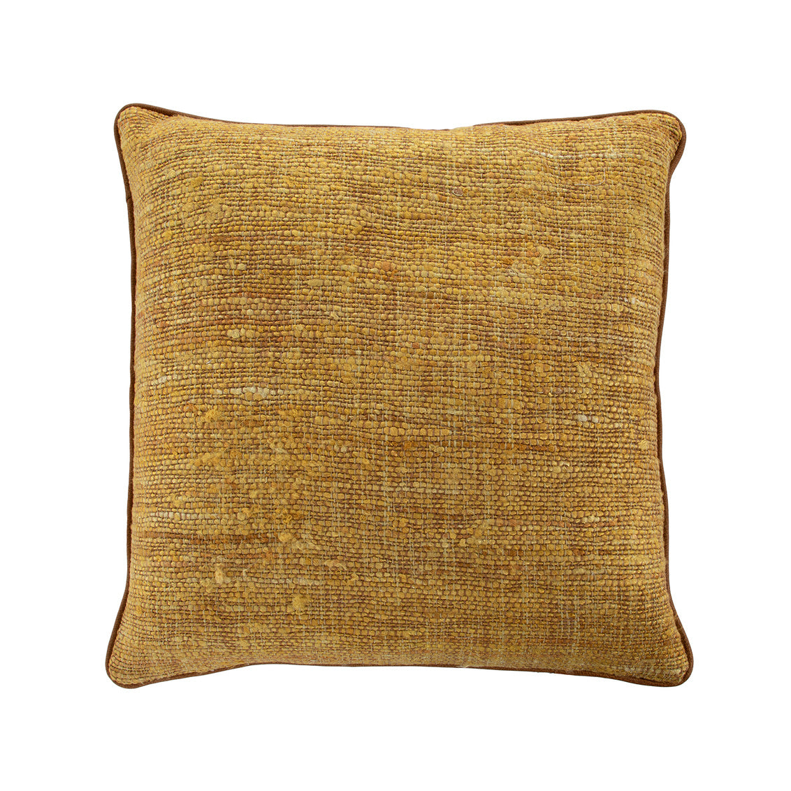 Hemp Mustard Poly 24x24