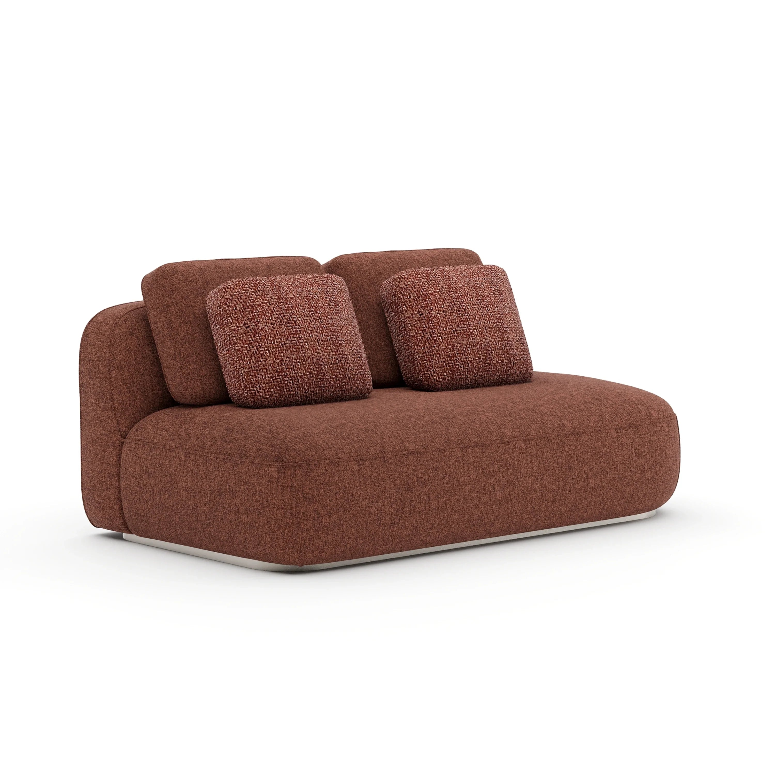 Sasso Raf Straight Armless Loveseat - Sa