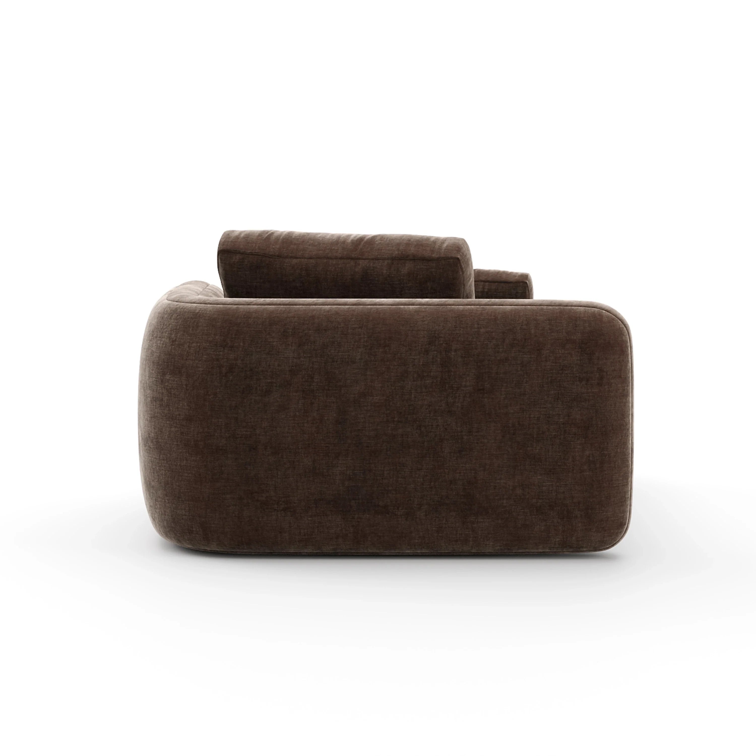 Overlap Raf Chaise Dark Taupe