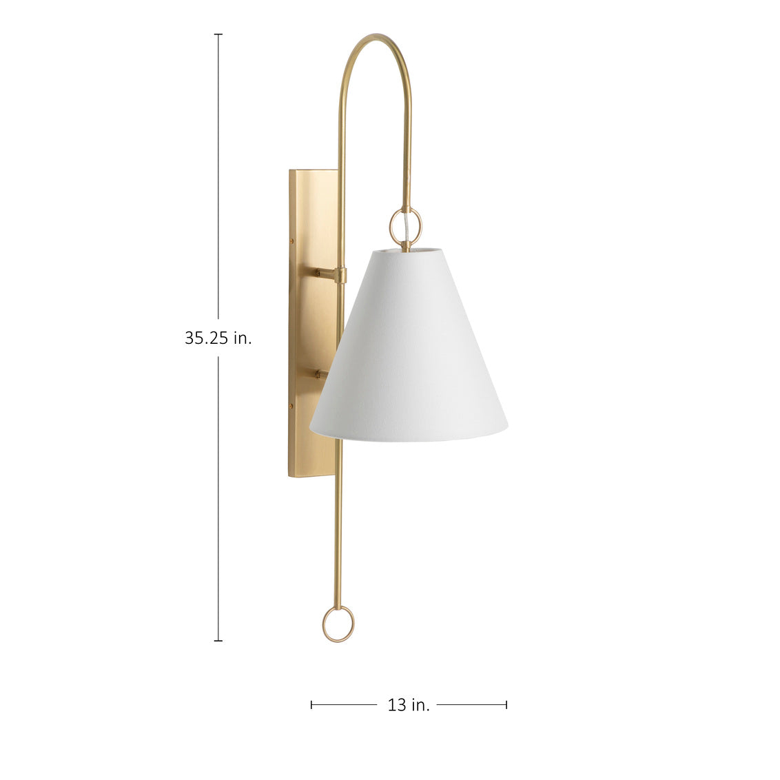 Anniston Sconce - Brass