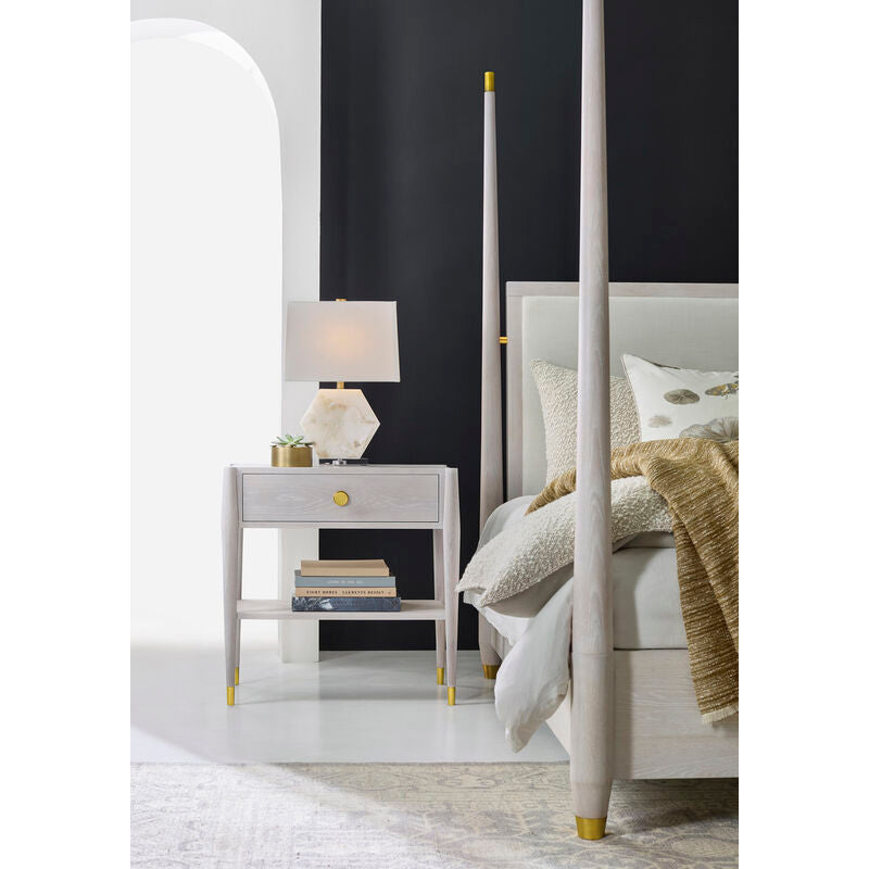 Concourde Bedside Table-Ashe