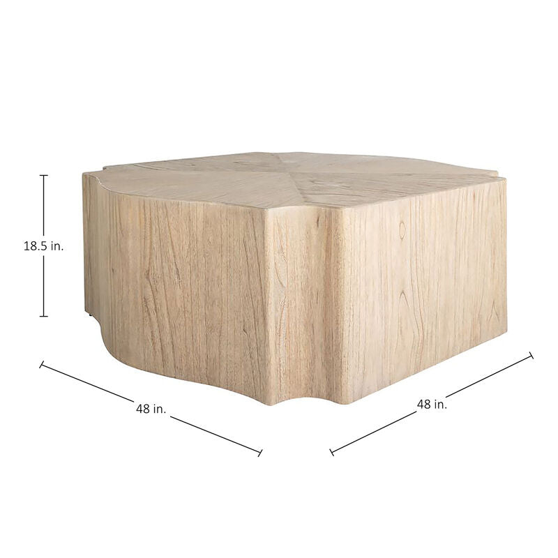 Ziya Coffee Table - Blonde