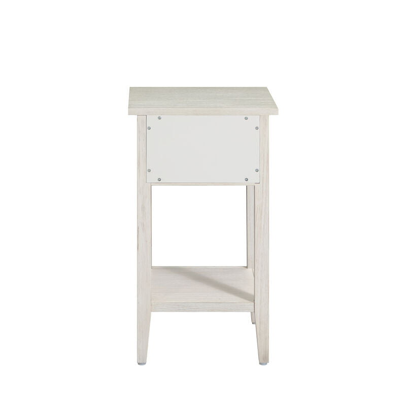 Grand Bermuda Nightstand - Whitewash