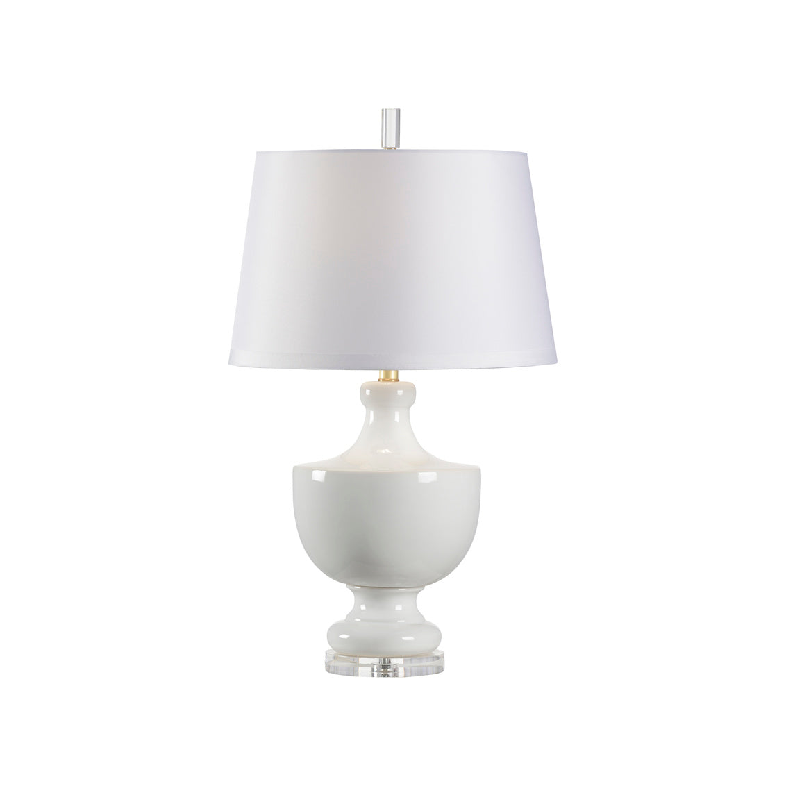Gate Finial Lamp - Snow