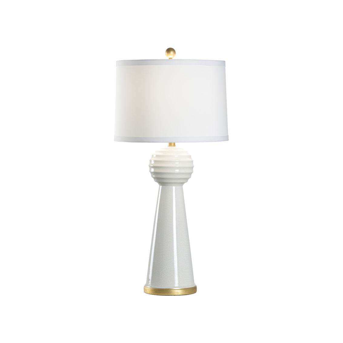 Bianco Table Lamp in 34.5 / Ceramic/Porcelain - Chelsea House