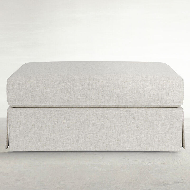 Westley Ottoman & 12 - Skirted