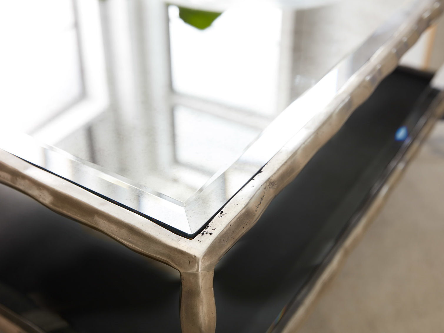 Organic Square Cocktail-Antique Aluminum – Coffee Tables by Modern History | Sutter & Vale