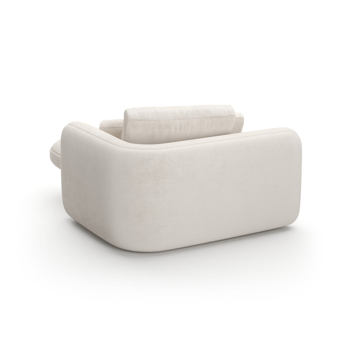 Overlap Raf Chaise Ecru