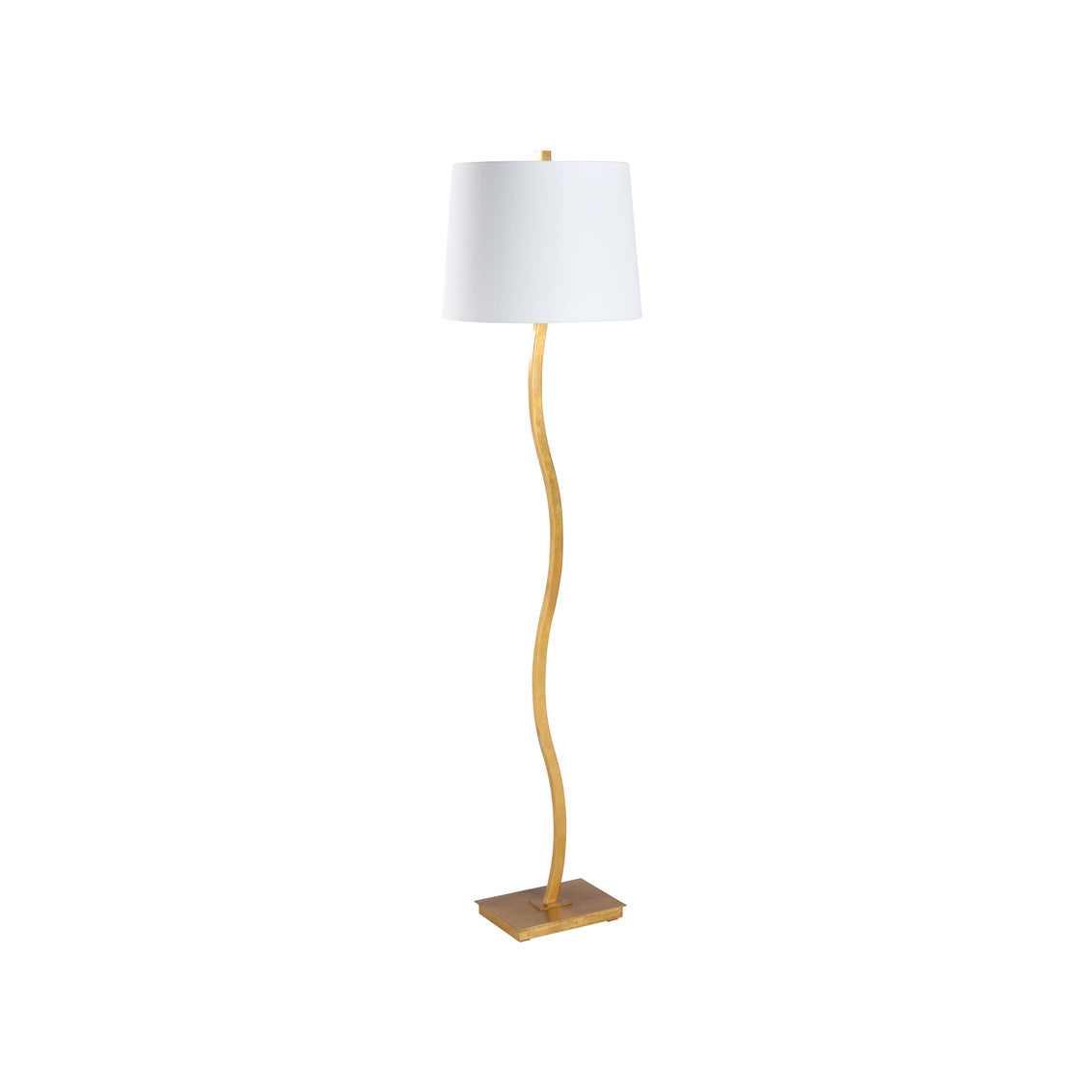 Sway Floor Lamp - Gilt in 63 / Metal - Chelsea House