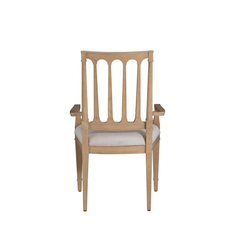 Mathis Dining Arm Chair - Rustic French Oak