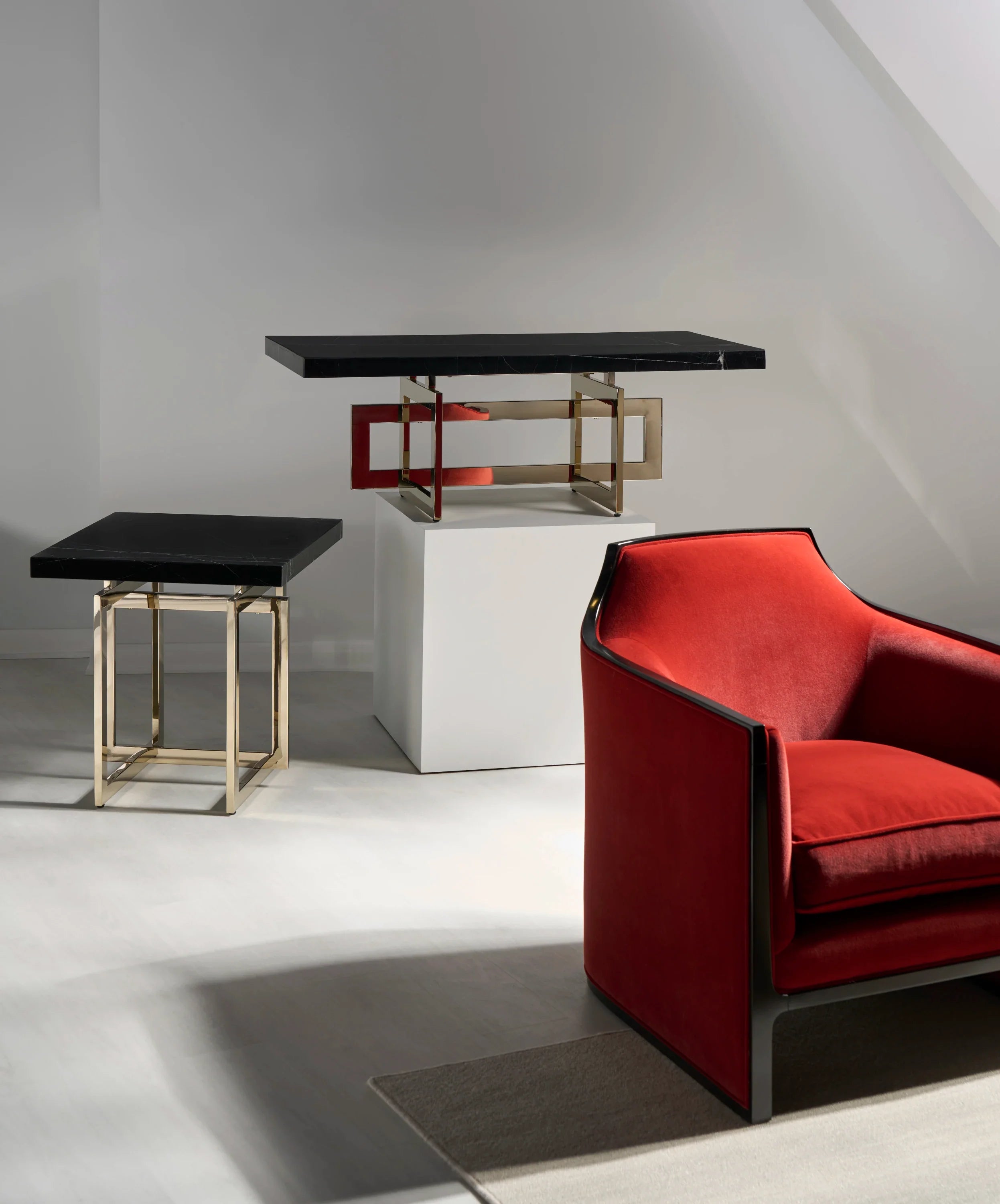 Wish You Were Here 48" Rec Cktl Tbl Dk – Cocktail Tables by Caracole | Sutter & Vale