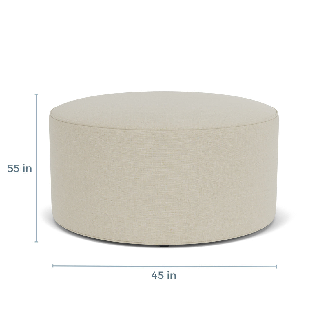 Amy 36' Round Ottoman