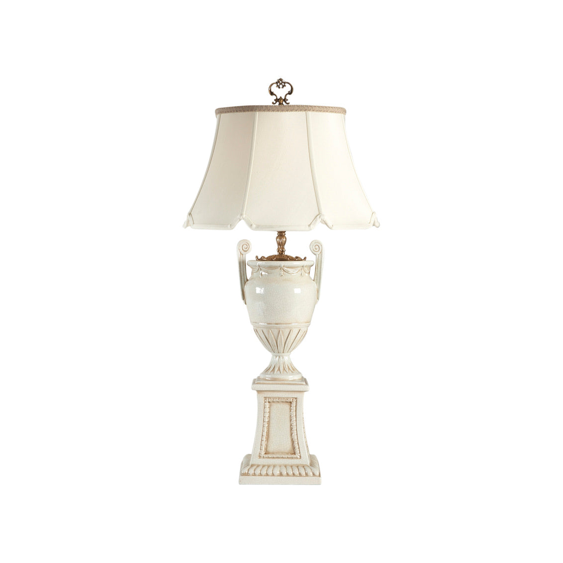 Aurora Table Lamp in 32 / Ceramic/Porcelain - Chelsea House