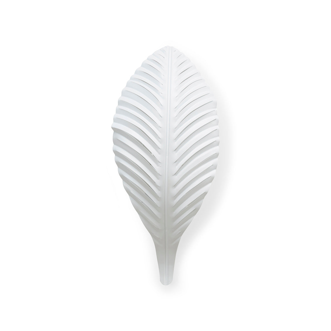 Palm Sconce - White