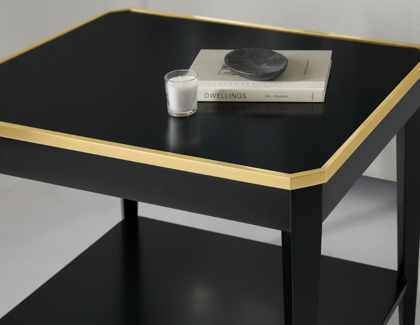 Modern History Wilson End Table-Ebony MH1151F02