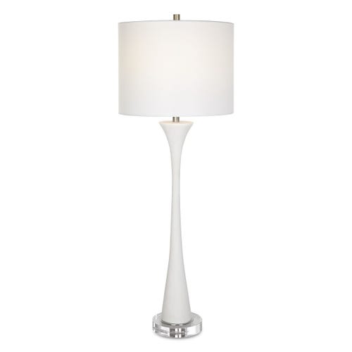 Fountain Buffet Lamp, White
