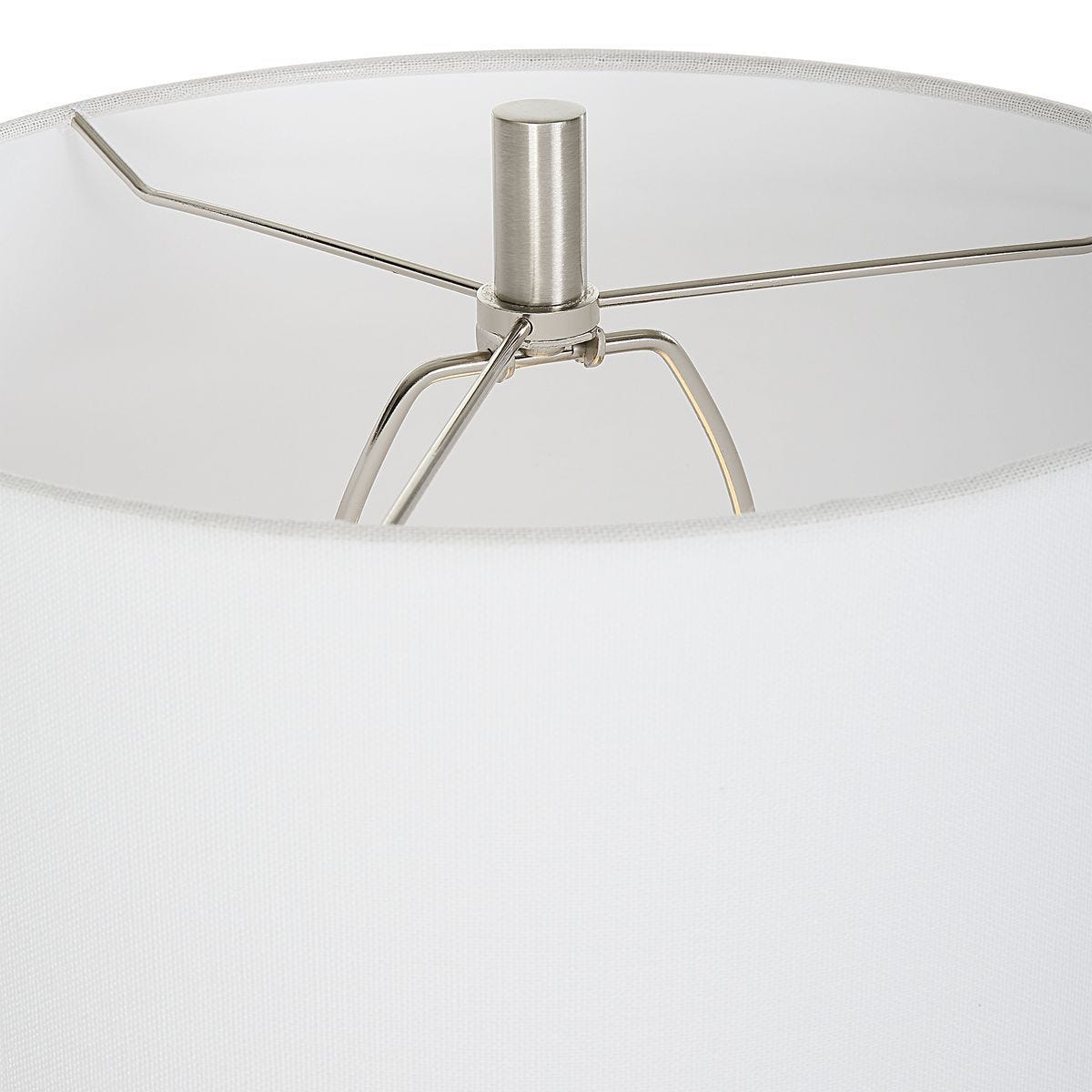 Fountain Buffet Lamp, White – Lamps by Uttermost | Sutter & Vale