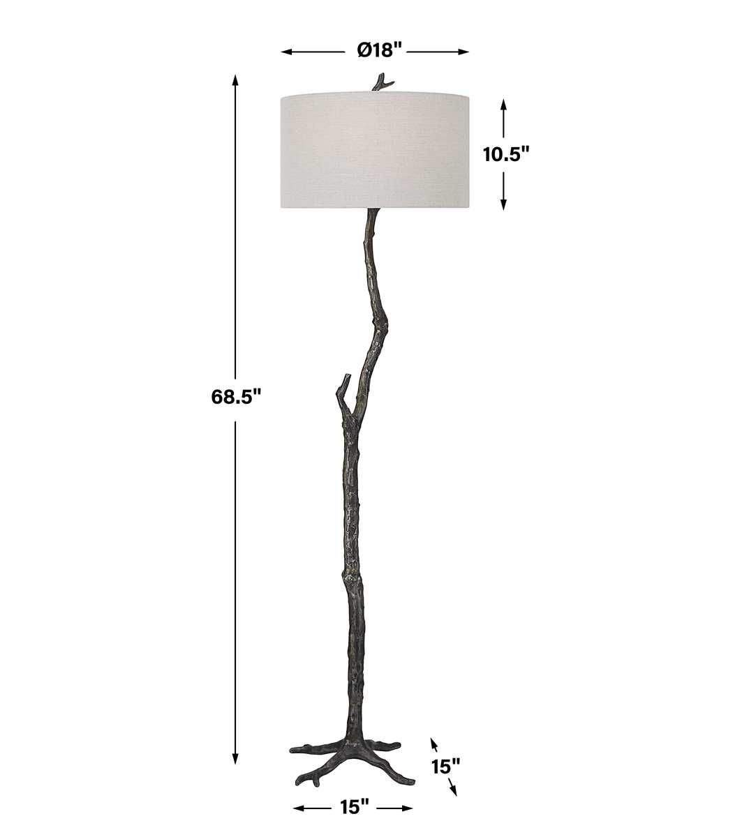Spruce Floor Lamp – Lamps by Uttermost | Sutter & Vale