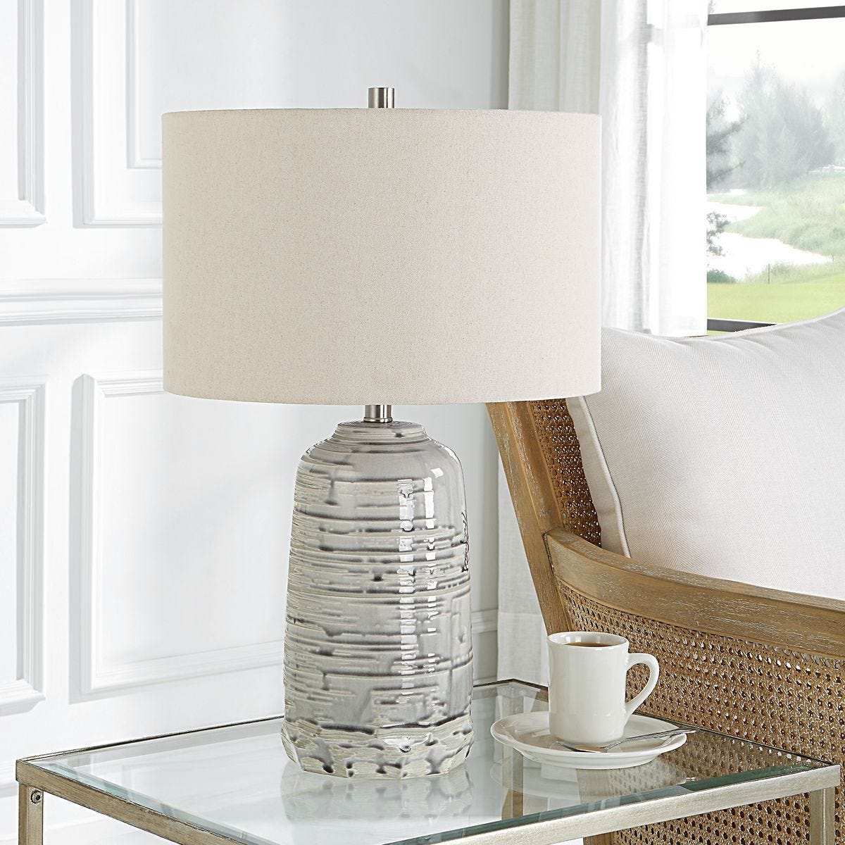 Cyclone Table Lamp – Lamps by Uttermost | Sutter & Vale