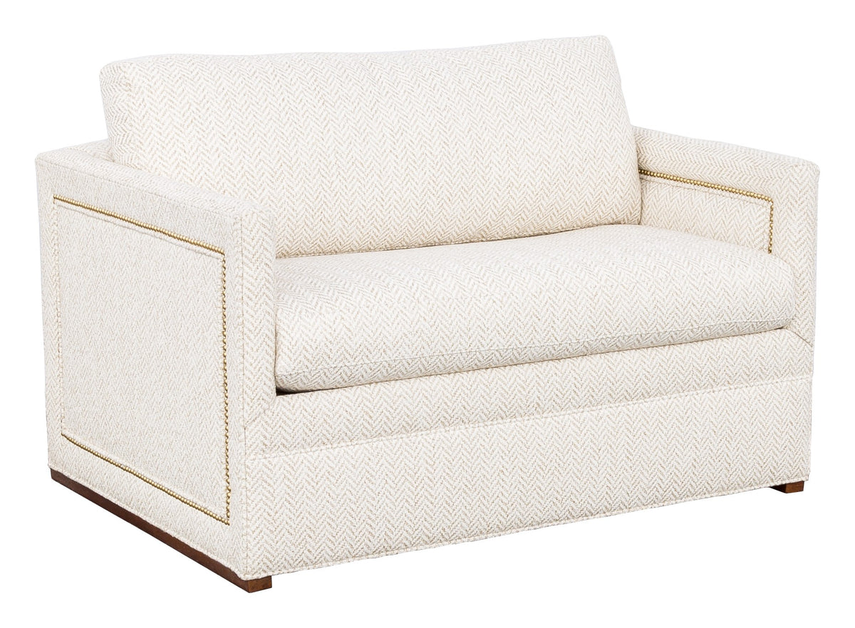 Serenity Track Arm Twin Size Sleeper (3010-66) - Fairfield Chair