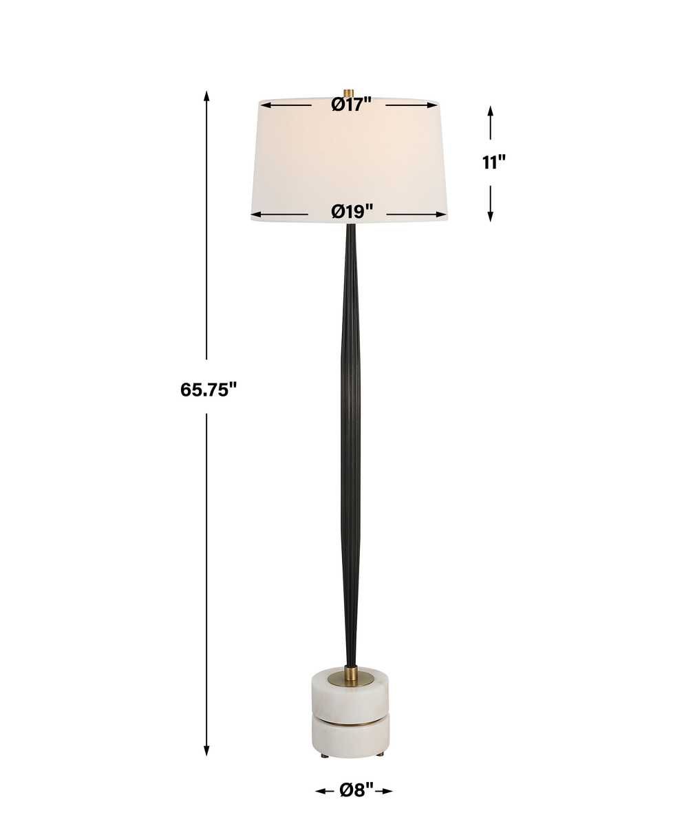 Miraz Floor Lamp – Lamps by Uttermost | Sutter & Vale