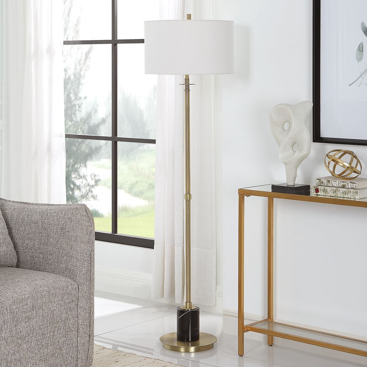 Guard Floor Lamp – Lamps by Uttermost | Sutter & Vale