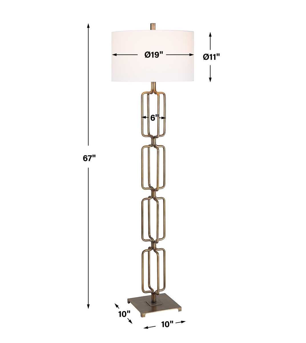 Link Floor Lamp – Lamps by Uttermost | Sutter & Vale