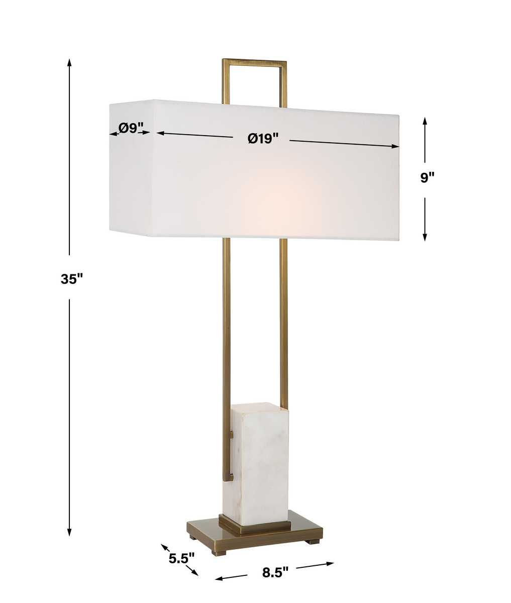 Column Table Lamp – Lamps by Uttermost | Sutter & Vale