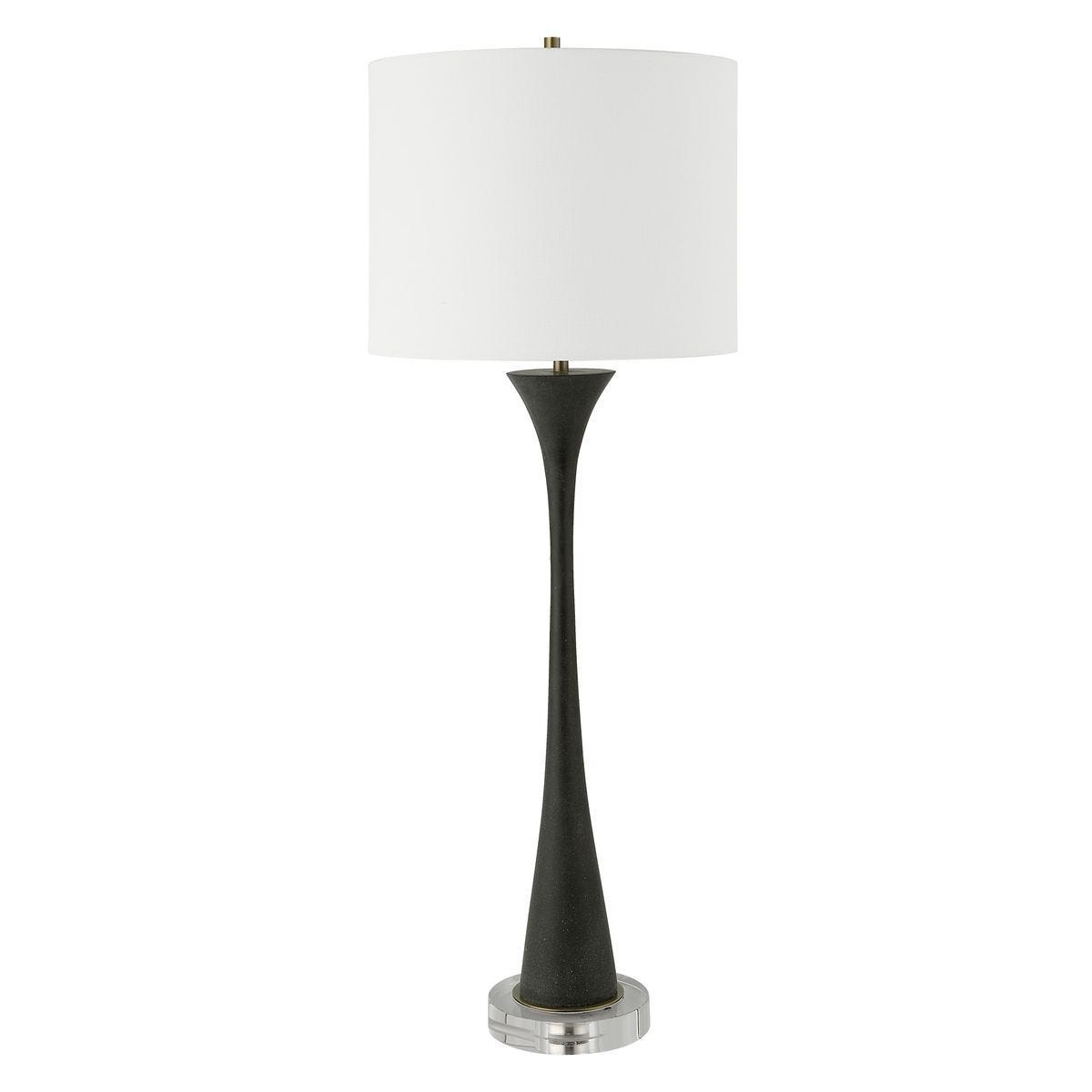 Fountain Buffet Lamp, Black – Lamps by Uttermost | Sutter & Vale