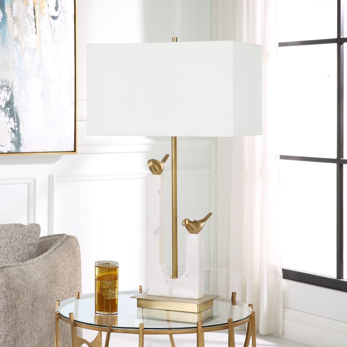 Songbirds Table Lamp – Lamps by Uttermost | Sutter & Vale