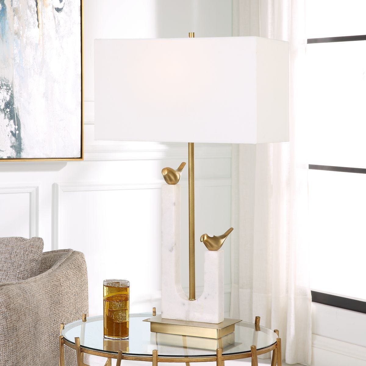 Songbirds Table Lamp – Lamps by Uttermost | Sutter & Vale