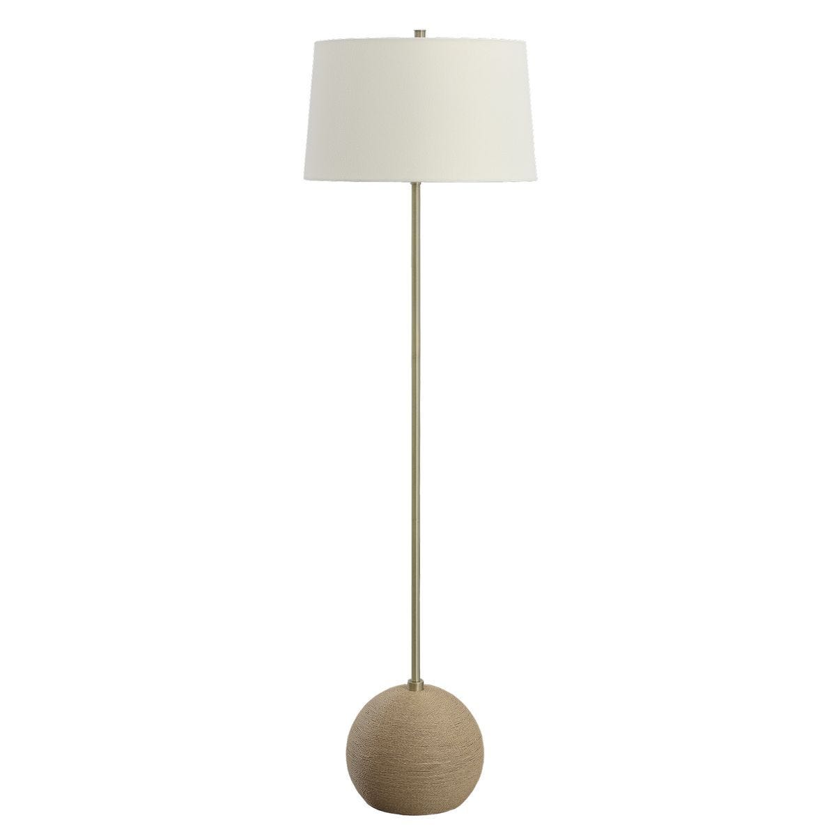 Captiva Floor Lamp, Brass – Lamps by Uttermost | Sutter & Vale