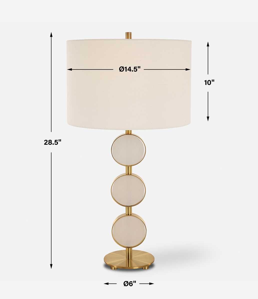 Three Rings Table Lamp – Lamps by Uttermost | Sutter & Vale