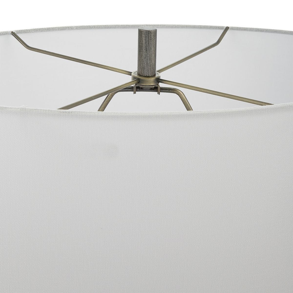 V-Groove Table Lamp