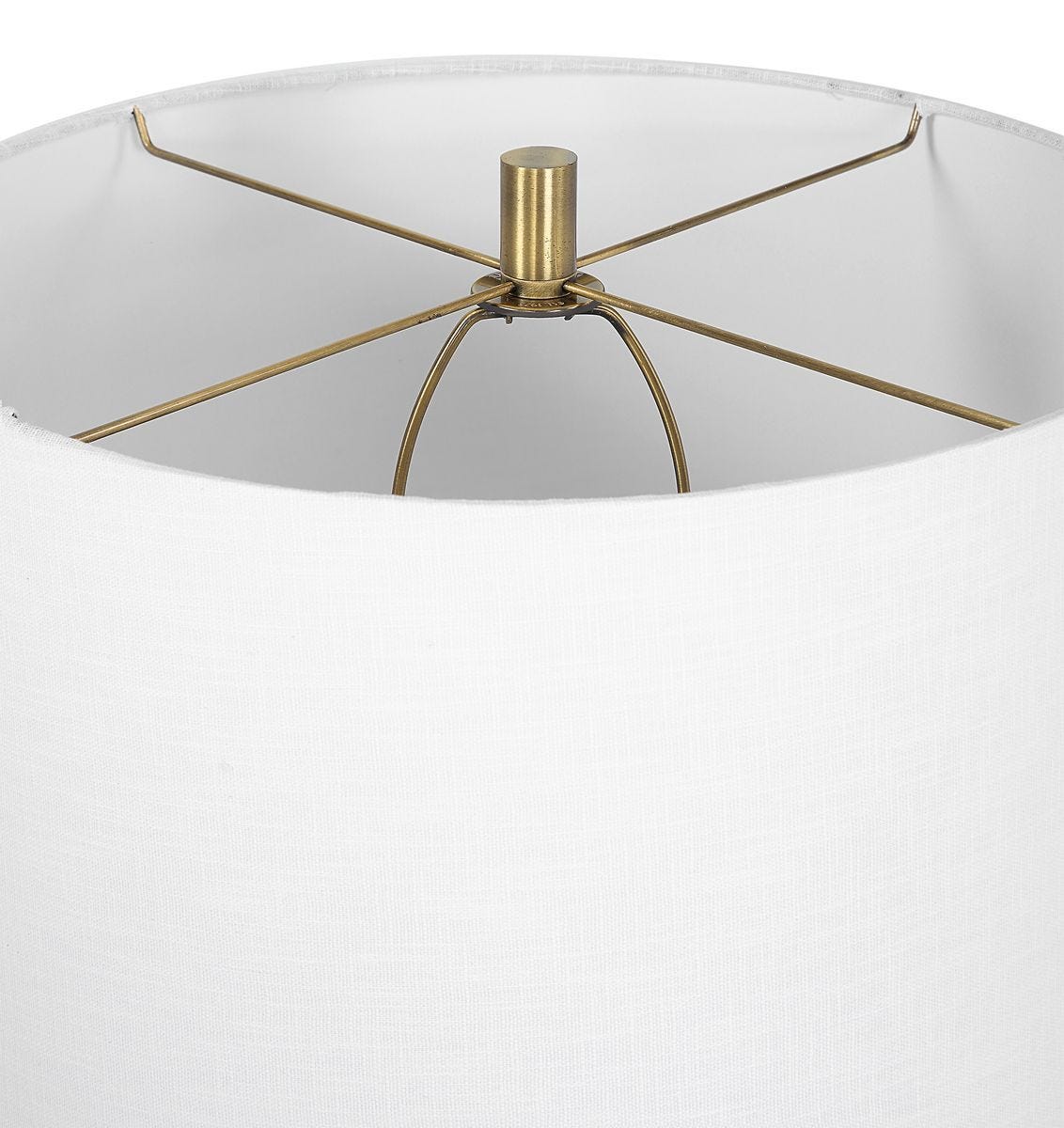 Zade Table Lamp, Blue – Lamps by Uttermost | Sutter & Vale
