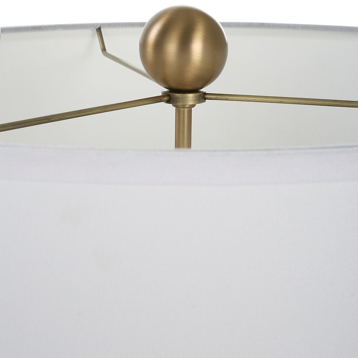 Cardoni Table Lamp, Smoke – Lamps by Uttermost | Sutter & Vale