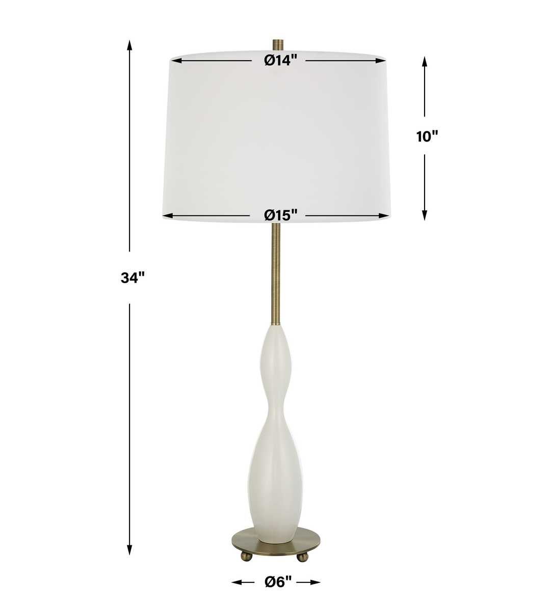 Annora Table Lamp – Lamps by Uttermost | Sutter & Vale